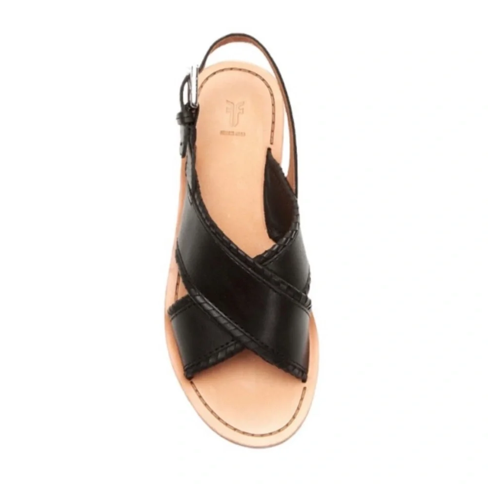 Frye Robin Feather‎ Criss Cross Sandals